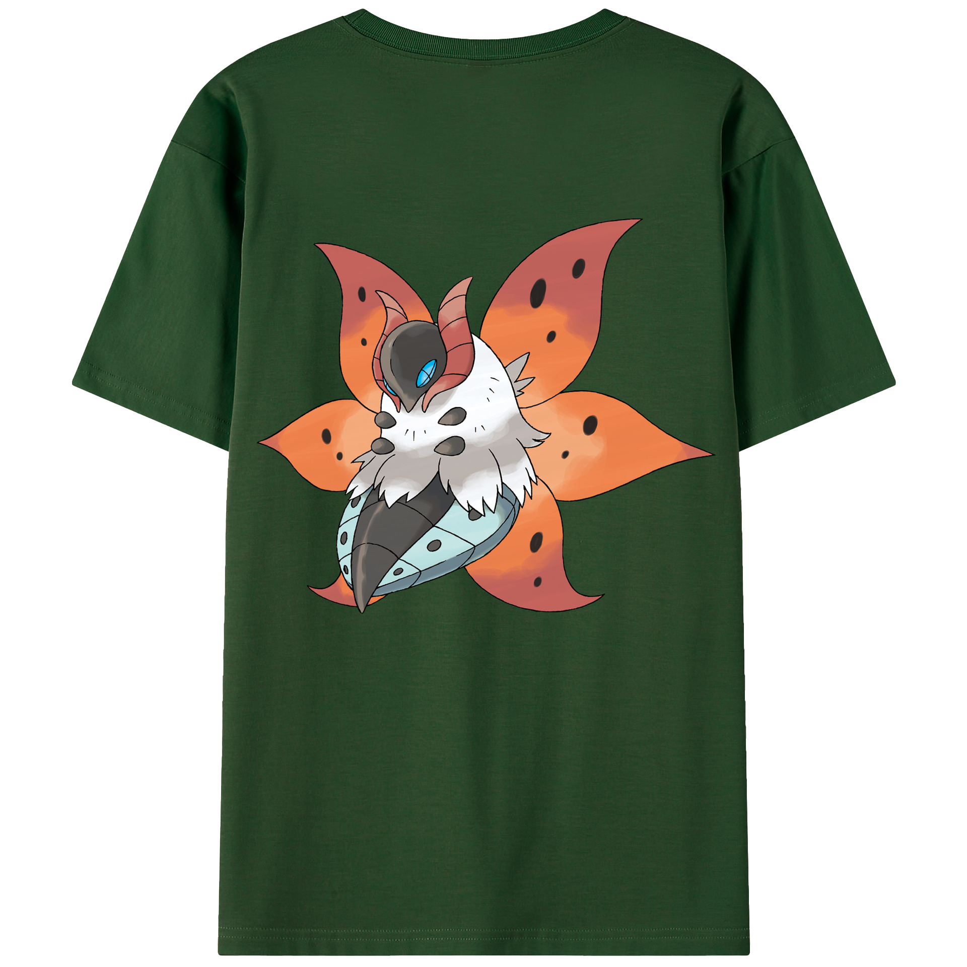 （画像用） ポケットモンスター Pokémon 綿100％半袖Tシャツ（背面プリント）